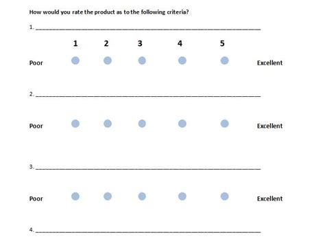 30 Free Likert Scale Templates And Examples Free Template Downloads