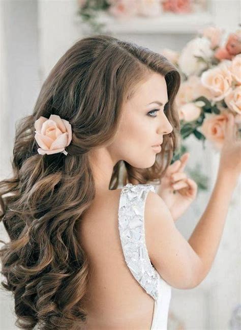 Long Curls Hairstyles For Weddings You Can Do At Home MagMent