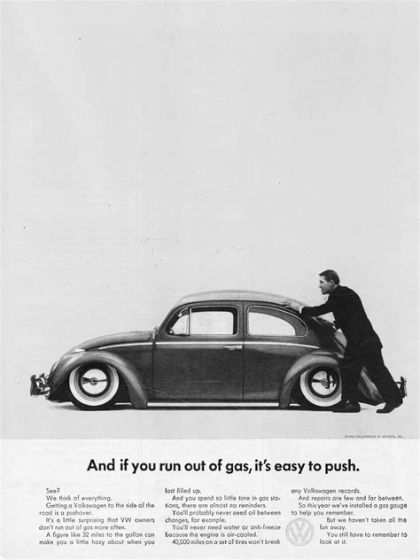 Why Volkswagen Beetle Print Ads Are Inscribed In The Brand Legacy