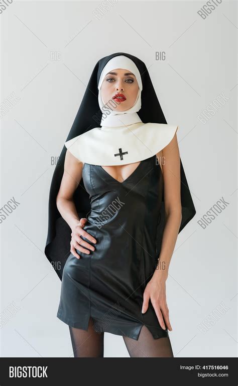 Sensual Nun Leather Image And Photo Free Trial Bigstock