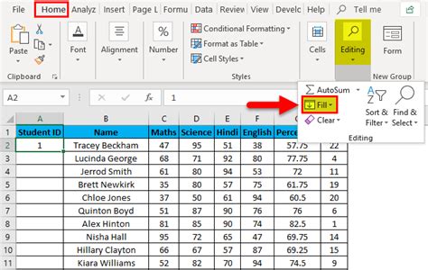 Numbering Lists In Excel