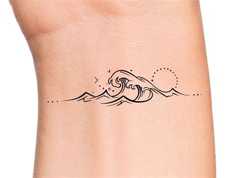 Ocean Waves Tattoo Sleeve