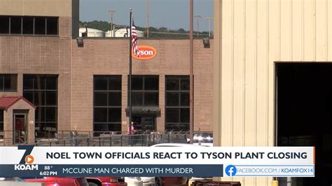 Noel Town Officials React To Tyson Plant Closing 08082023 Youtube