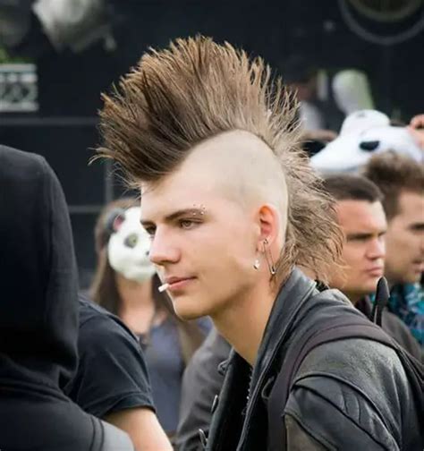 update more than 85 punk hairstyles men super hot in eteachers