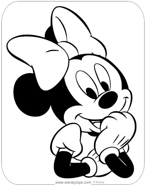 Minnie Mouse Coloring Pages Disney Minnie Mouse Coloring Pages My Xxx Hot Girl