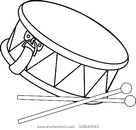 Drum coloring pages to print. Drum Coloring Page at GetColorings.com | Free printable ...