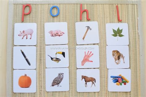 Sorting Game Using Alphabet Sound Cards The Pinay Homeschooler