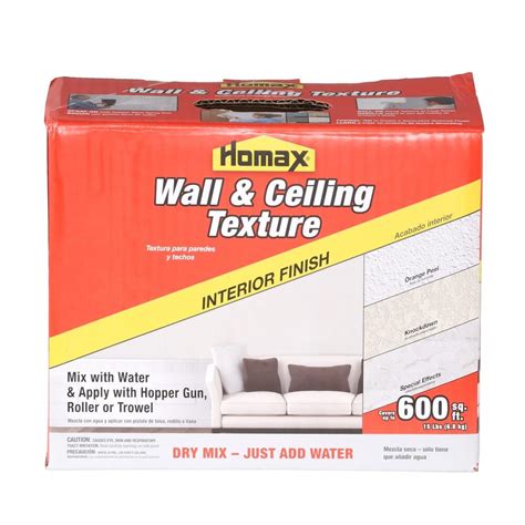 Homax 15 Lbs Dry Mix Wall Texture 8360 30 The Home Depot Textured