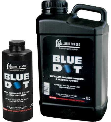 Alliant Blue Dot Smokeless Magnum Powder 1 Lb Midwest Reloads