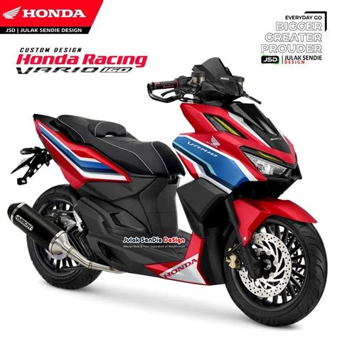 All New Honda Click 160 ภาพเรนเดอร์ออกมาแต่งในรูปแบบเรสซิ่งสุดเท่