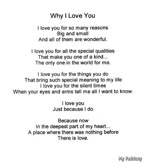 Reasons Why I Love You Quotes QuotesGram