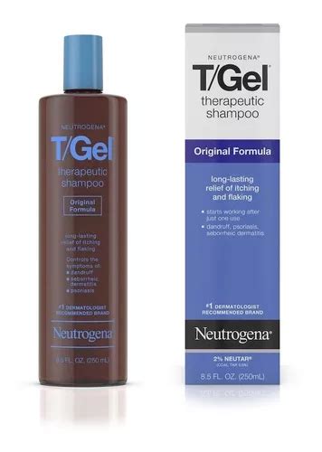 Shampoo Neutrogena Tgel 250ml 85oz Terapéutico Original Cuotas