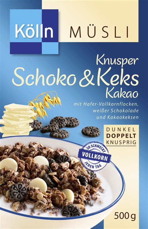 Kölln Müsli Knusper Schoko And Keks Kakao 500 G Von Edeka24 Für 329 € Ansehen