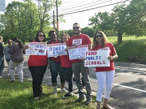 Danbury Teachers Protest Lack Of School Funding