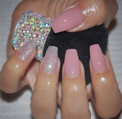 Pin by Jeanette Arias on Nails | Pink acrylic nails, Pink ... Super cute nail ideas in 2020 acrylic nails coffin short acrylic nail designs white acrylic 25 trendy nails coffin white manicures white manicure powder nails white acrylic nails.