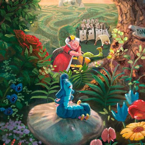 Disney Alice In Wonderland Limited Edition Canvas