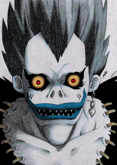 Death Note Shinigami Ryuk Ghostface Wallpaper Aesthetic Anime Sketch
