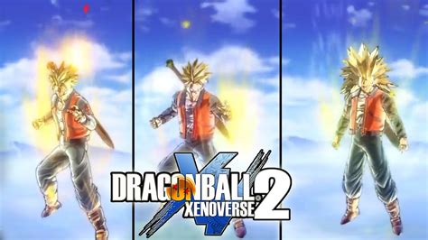 Dragon Ball Xenoverse 2 Super Saiyan 1 Vs Super Saiyan 2 Vs Super