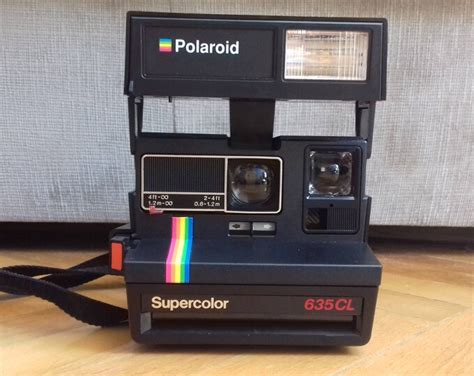 Vintage Camera Polaroid Supercolor 635cl Etsy