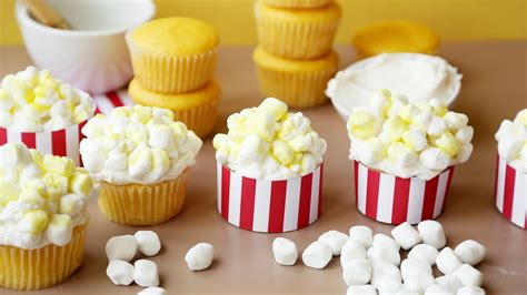 Popcorn Cupcakes So Cute Recipe Recipe Cupcake