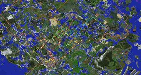 Minecraft Map Built By 1500 Players For Over Five Years Gaming