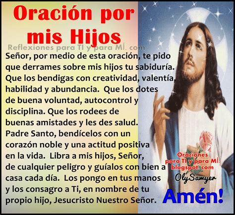 Oraciones Para Ti Y Para MÍ OraciÓn Por Mis Hijos