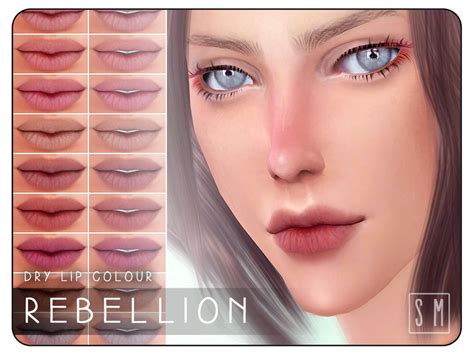 The Sims Resource Rebellion Dry Lip Colour