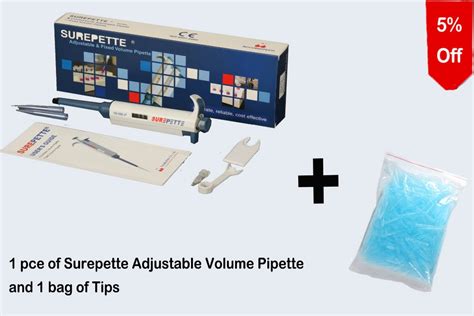 SurePette Continuously Adjustable Variable Micro Pipette Liquid