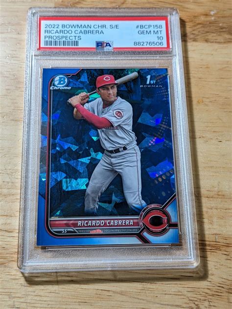 Bowman Chrome Sapphire Edition St Prospect Ricardo Cabrera