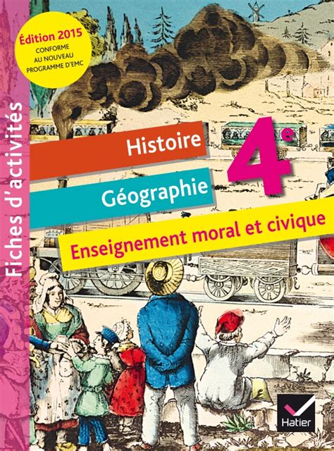 Fichier Dactivités Histoire Géographie Enseignement Moral Et Civique