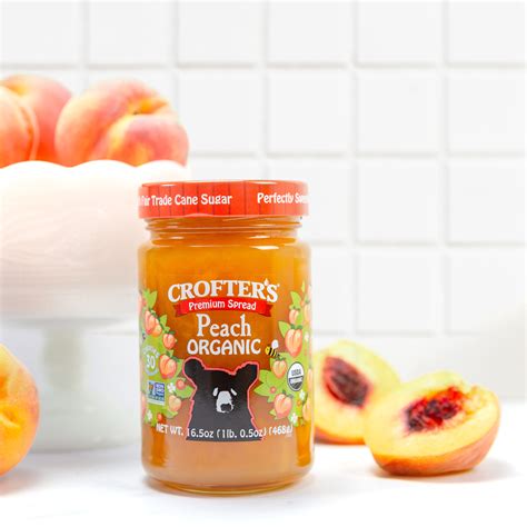 Just Peachy Crofter S Organic Peach Premium Spread — Modern Mississauga Media