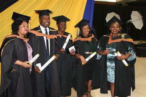 Graduates Are Lined Up To Take University Of Fort Hare