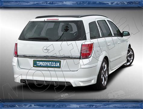 Opel astra h plastik yan marşpiyel. Vauxhall Astra H Estate Body Kit