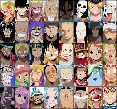 One Piece Characters Timed Minefield Picture Click Quiz By Deal647