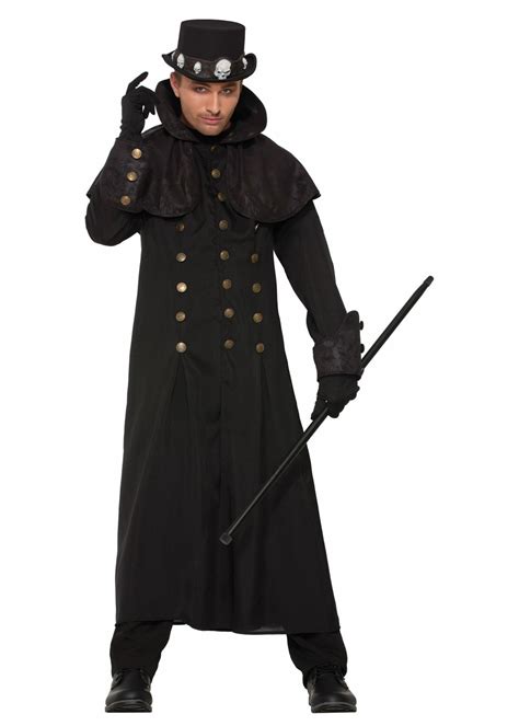 Warlock Coat Men Costume Scary Costumes