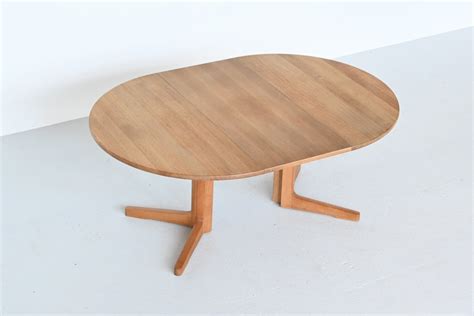 Cj Rosengaarden Oak Extendable Dining Table Denmark 1981 I Studio Nine