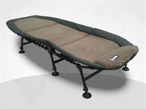 Deluxe Wide Folding Camping Stretcher Bed Strong Foldable Camp Portable