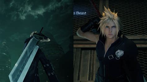 Advent Children Outfit For Cloud Final Fantasy Vii Remake Gameplay