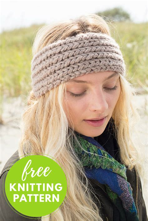 Mohave slouchy tote bag knitting pattern. Profiteroles Headband Free Knitting Pattern — Blog.NobleKnits