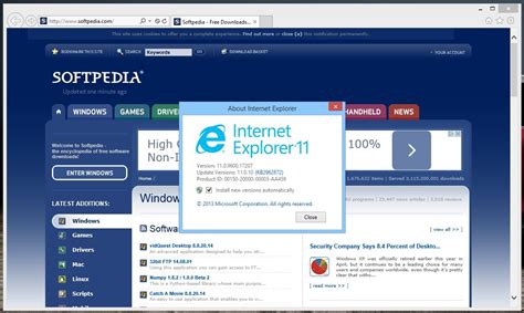 Microsoft Releases New Internet Explorer 11 Improvements