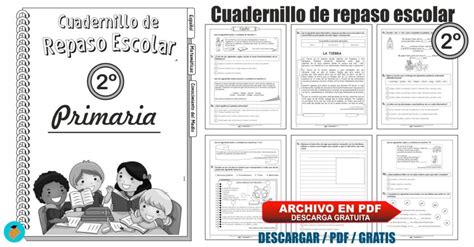 Cuadernillo De Repaso Escolar Grado Primaria Material Pdf Hot