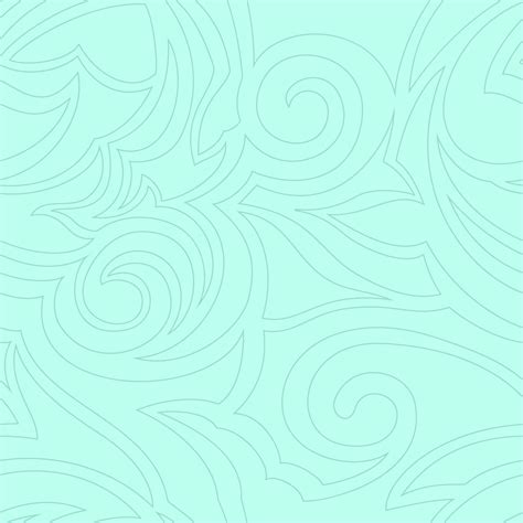 Vector Texture Of Turquoise Color Isolated On Sea Background Spirals