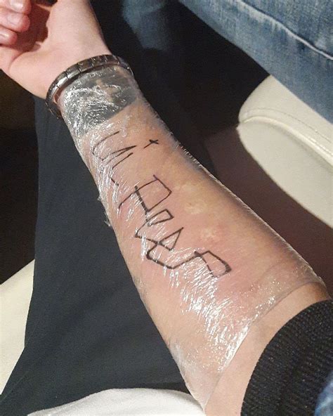 Lil Peep Fan Page On Instagram Another Tattoo In Honor