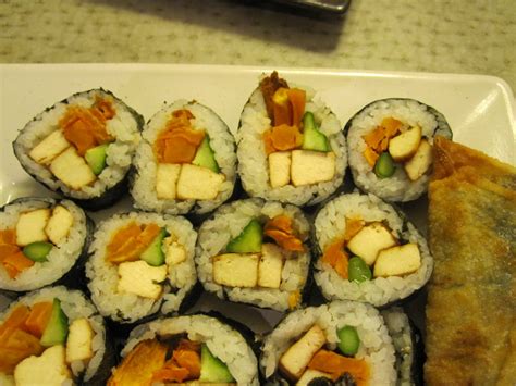 The Monday to Friday Vegetarian: Make It Tonight - Sushi and Spring Rolls