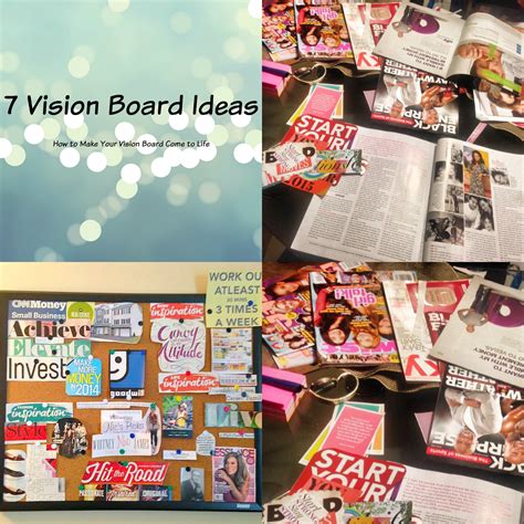 Vision Board Ideas Whitney Nic James