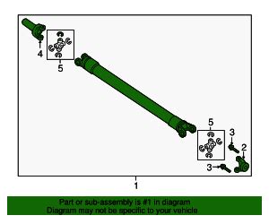 Ford Drive Shaft Fl Z R A Oem Parts Online