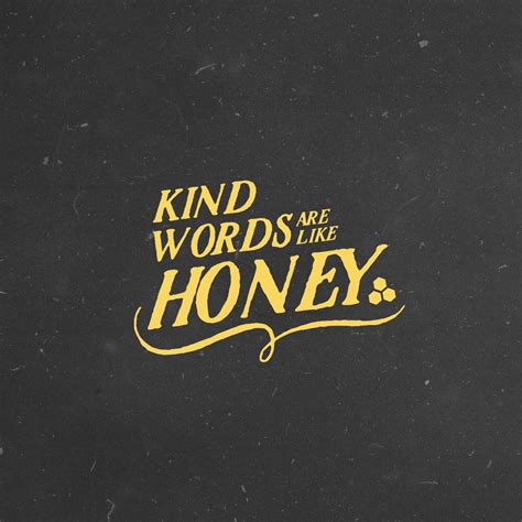 Kind like honey. - Pocket Fuel - Daily Devotional