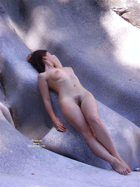Naked Girl Lying On Rock My Xxx Hot Girl