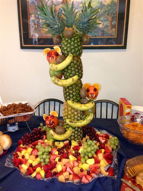 Find the right table decorations to set the mood: Some Ideas For Jungle Theme Baby Shower Food | FREE ...