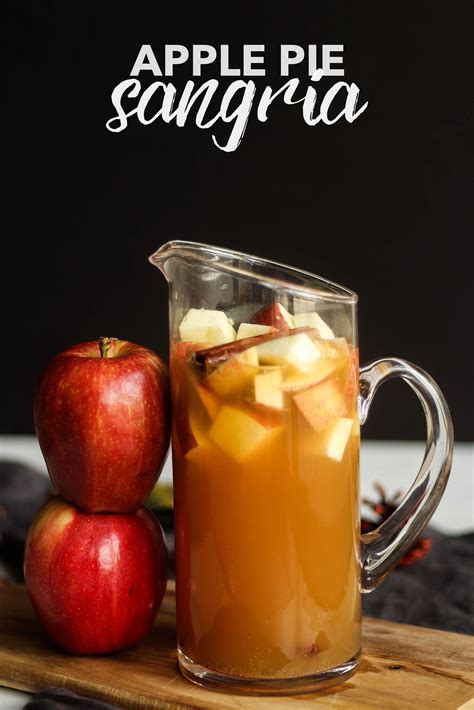 One of the web's largest collections of shot recipes, with a list of the most popular drink recipes in this section. Apple Pie Sangria | Recipe | Apple pie sangria, Apple cider sangria, Sangria recipes